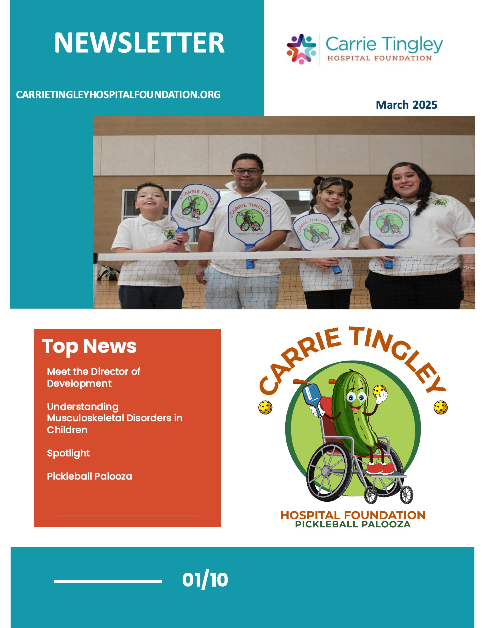 March 2025 Newsletter cover