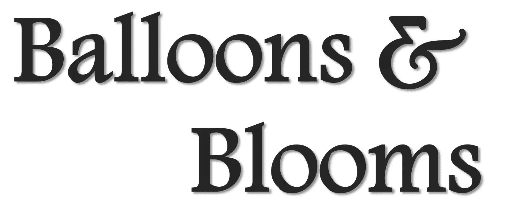 Balloons & Blooms - Sponsors